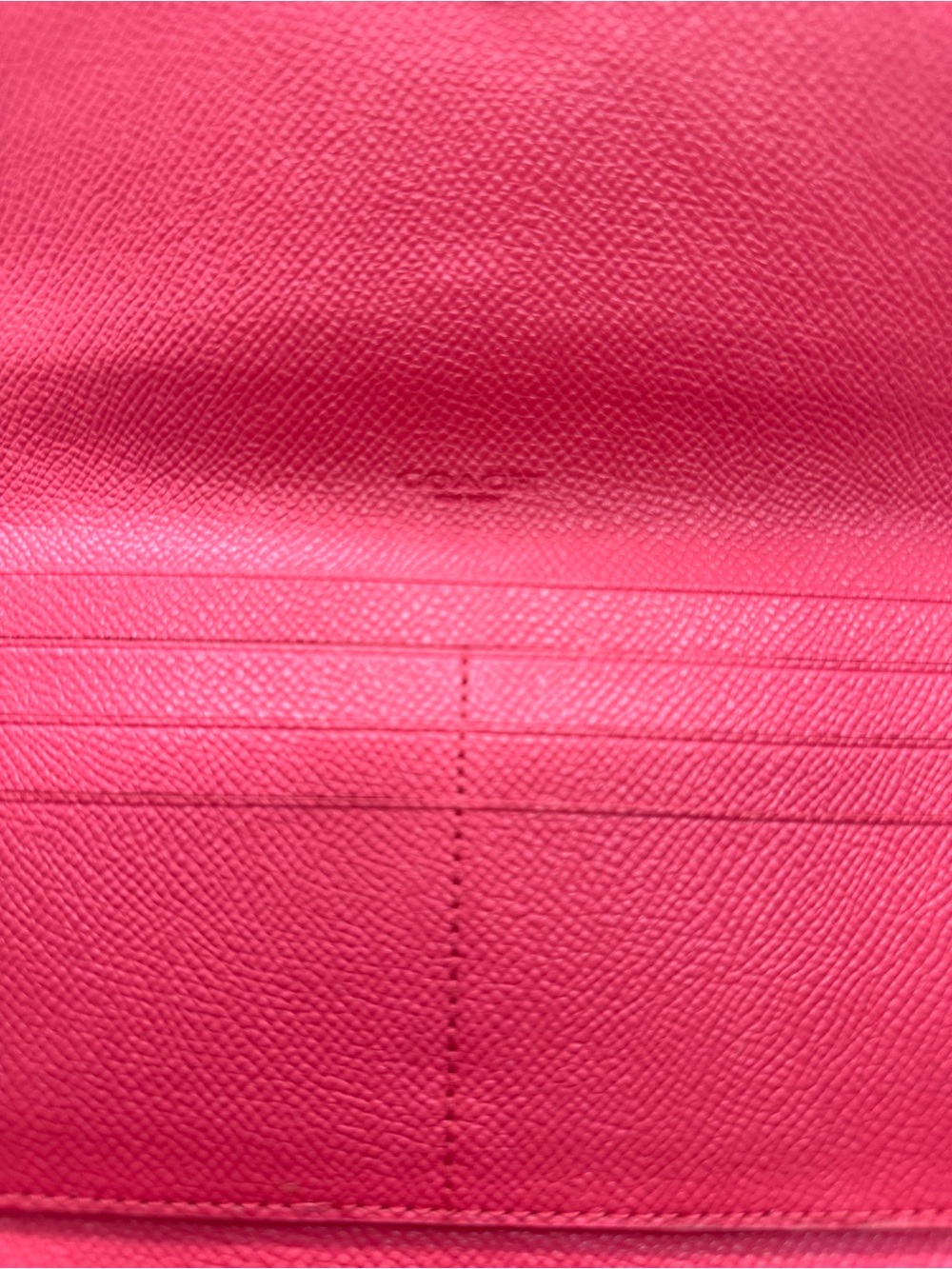 Coach Pebbled Leather Wallet and Checkbook New without tags. Never used. - Picture 7 of 9